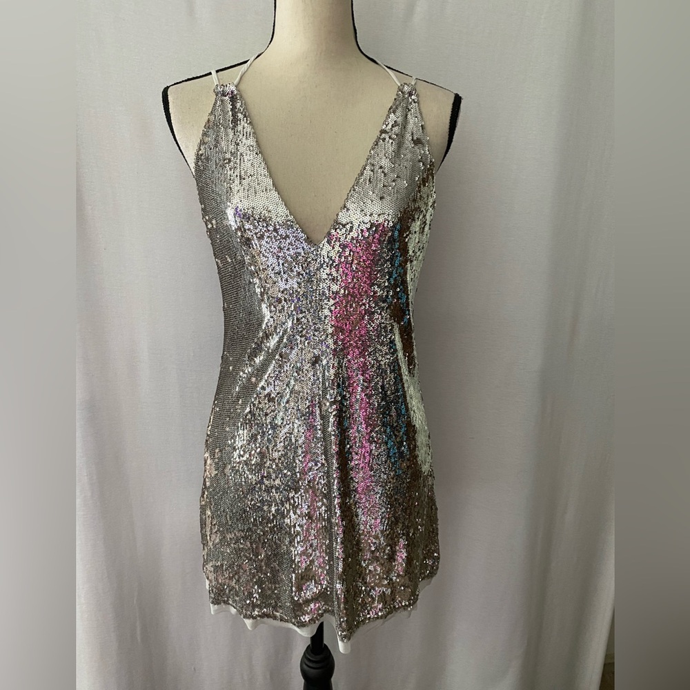 NWOT Free People Sequin Dress